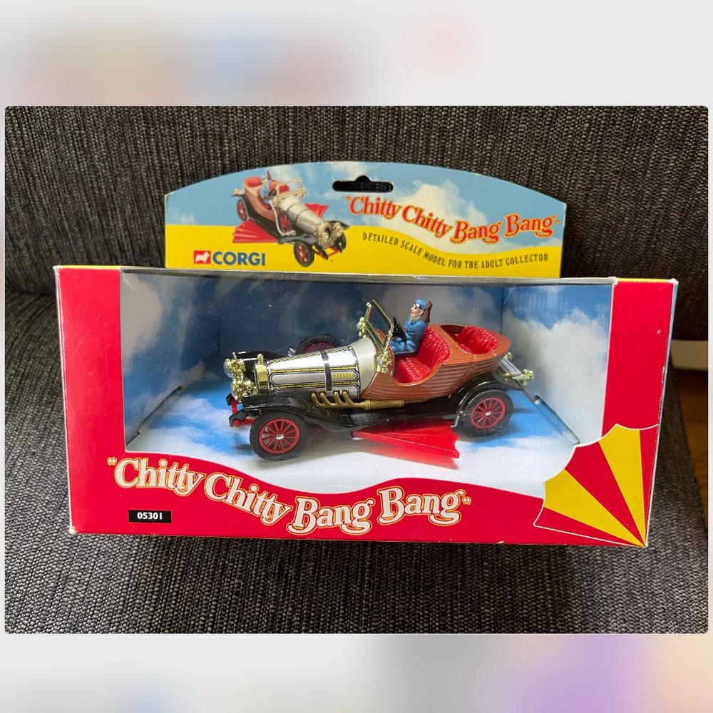 New in Box Chitty Chitty Bang Bang Corgi car Model 05301- 2005